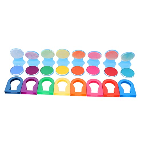 Vaguelly 8stücke Diy-friseurpulver Für Mädchen Hochwertiges Und Sicheres Material Tragbare Box Vielseitig Einsetzbar Für Zuhause Und Friseursalons Einfache Anwendung Zum Schnellen von Vaguelly