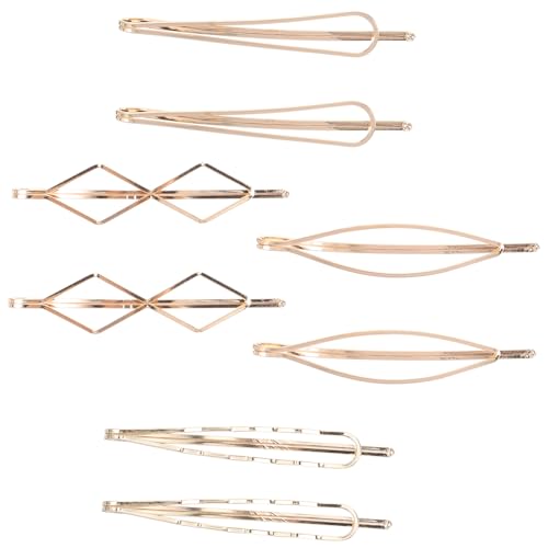 Vaguelly 8stücke Geometrische Haarnadeln Bobby Pin Mädchen Haarspangen Zubehör Minimalistische Haar Schmuck Party Clips von Vaguelly