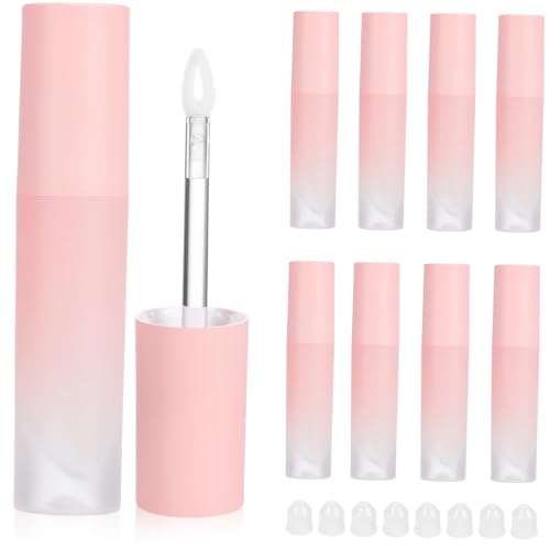 Vaguelly 8stücke Lipgloss-tuben Leer Mit Zauberstab-applikator Für Selbstgemachte Lipgloss Kosmetik Behälter Tragbar Für Mädchen Und Frauen von Vaguelly