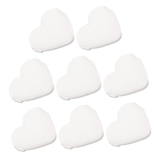 Vaguelly 8stücke Make-up Puderquaste Herzförmig Kissen Puff Lose Puder Make-up-tool von Vaguelly
