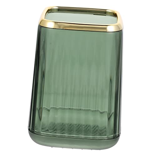 Vaguelly Aufbewahrungsbehälter für Make-up-Pinsel Malen Pinselhalter Textmarker Zinn schreintischorganizer schreibtisch organiser Make-up-Pinselhalter-Organizer Make-up-Pinseltopf Abs Green von Vaguelly
