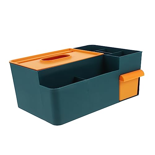 Vaguelly Aufbewahrungsbox Für Kosmetik Multifunktions-organizer Aus Kunststoff Mit Fächern Praktische Lagerung Box Für Schreibtisch Und Zuhause von Vaguelly