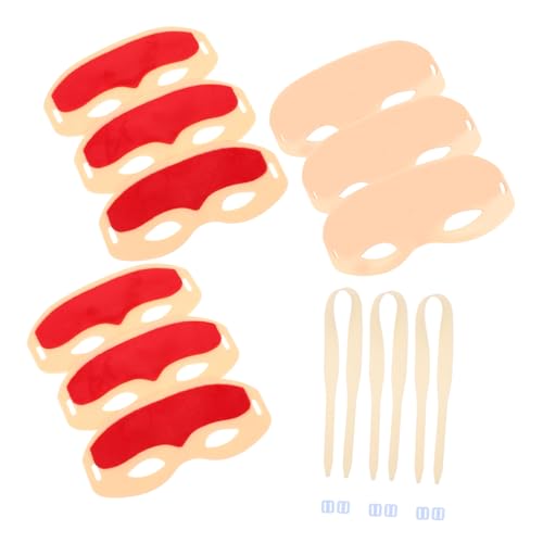 Vaguelly Augenbrauen Tattoo Übungshaut Aus Teiliges Für Anfänger Und Profis Realistische Nachahmung Für Microblading Und Eyeliner Komfortabel Tragbar Und Langlebig von Vaguelly