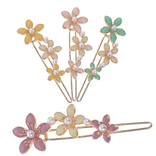 Vaguelly 4stücke Haarschmuck Mit Perlen Und Blumen Elegante Haarspangen Für Frauen Zubehör Für Hochzeiten Und Partys Leichte Und Langlebige Haarklammern Vaguelly 4stücke Haarschmuck Mit Perlen Und Blumen Elegante Haarspangen Für Frauen Zubehör Für Hochzeiten Und Partys Leichte Und Langlebige Haarklammern von Vaguelly