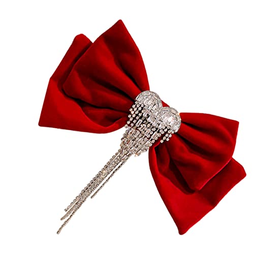 Vaguelly Bowknot Haarspange Mit Strass Und Quasten Haaraccessoire Für Mädchen Für Partys Und Besondere Anlässe Verleiht Jedem Look Einen Hauch Von Glamour Vaguelly Bowknot Haarspange Mit Strass Und Quasten Haaraccessoire Für Mädchen Für Partys Und Besondere Anlässe Verleiht Jedem Look Einen Hauch Von Glamour von Vaguelly
