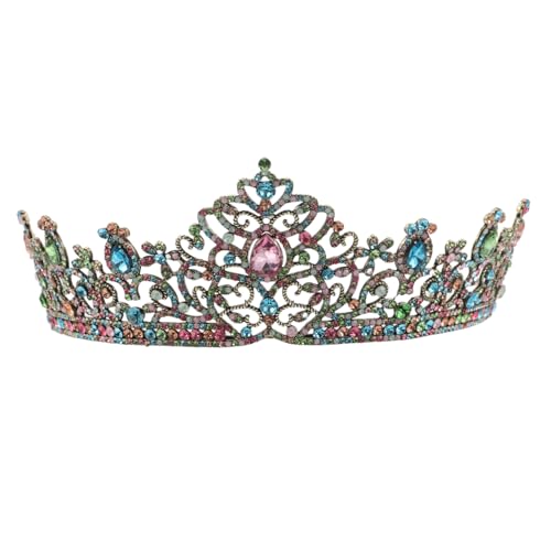 Vaguelly Braut Tiara aus Langlebiger Legierung mit Funkelnden Kristallen Eleganter Haarschmuck für Hochzeit Party Abschlussball und Fotoshootings Dekoratives Stirnband für Damen von Vaguelly