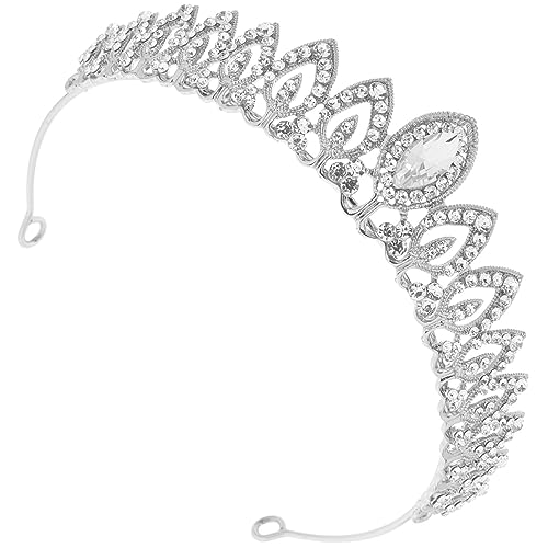 Vaguelly Brautkrone Aus Kristallen Stilvolle Tiara Mit Funkelnden Strasssteinen Für Hochzeiten Partys Und Bühnenauftritte Leicht Komfortabel Und Langlebig Kopfdekoration Für Frauen von Vaguelly