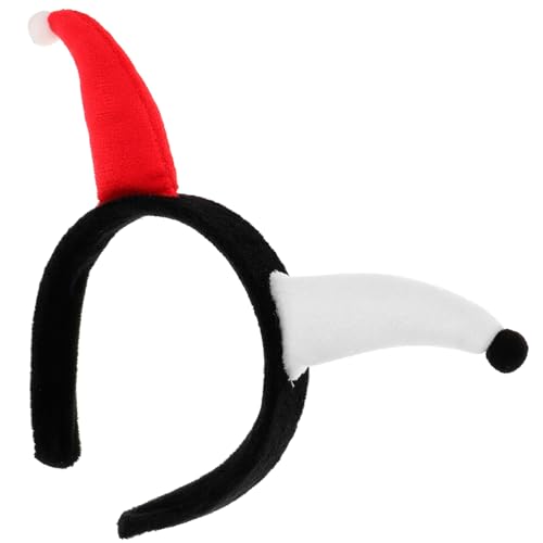 Vaguelly Clown Haarband Kostüm Stirnband für Karneval Festival Party Einheitsgröße Spaßiger Haarschmuck mit Originellem Design für Fröhliche Atmosphäre von Vaguelly