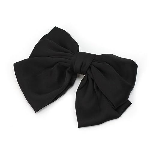 Vaguelly Damen Haarschleifen Mit Großem Satin Bowknot Haarclip Für Frauen Elegante Haarnadel Schwarz Für Festliche Anlässe Und Hochzeiten Haaraccessoire Vaguelly Damen Haarschleifen Mit Großem Satin Bowknot Haarclip Für Frauen Elegante Haarnadel Schwarz Für Festliche Anlässe Und Hochzeiten Haaraccessoire von Vaguelly