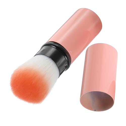 Vaguelly Einziehbare Make Up Bürste Puderpinsel Für Lidschatten Und Augenbrauen Hochwertige Borsten Praktische Aufbewahrung Zylindrischer Form Für Unterwegs von Vaguelly