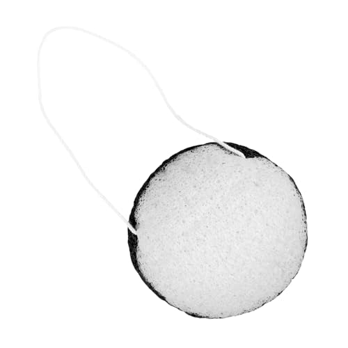 Vaguelly Exfolierende Gesichtsreinigungspads mit Doppelseitigem Bambuskohle und Reinen Naturfasern Wiederverwendbar Porentief Make Up Entferner Sanftes Peeling für Frische Haut von Vaguelly