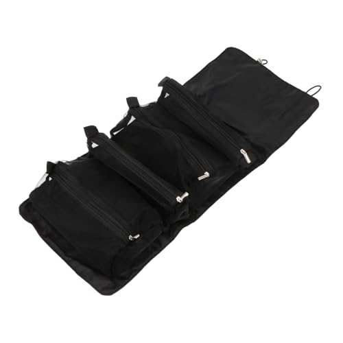 Vaguelly Faltbare Kulturtasche zum Aufhängen Mittlere Kosmetiktasche mit Großer Kapazität Abnehmbar Leicht und Kompakt Multifunktional als Reise Make up Tasche für Damen und Herren von Vaguelly
