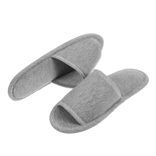 Vaguelly Faltbare Ultraleichte Hausschuhe für Damen und Herren Rutschfest Atmungsaktiv Platzsparend als Reise Business slipper Komfortable Offene Zehen Tragbare Gästehausschuhe von Vaguelly