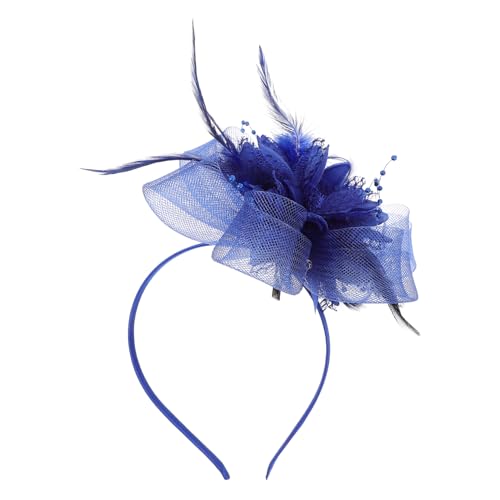 Vaguelly Fascinator für Damen Haarclip mit Netz Stirnband Romantisches Haaraccessoire für Braut und Feierlichkeiten Vielseitig Einsetzbar Klassischem Design von Vaguelly