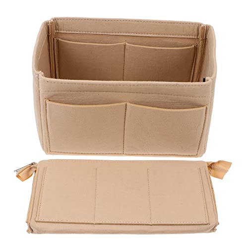 Vaguelly Filz Kosmetiktasche Abnehmbar 1Stück Make Up Halter für Reise Kulturbeutel Organizer von Vaguelly