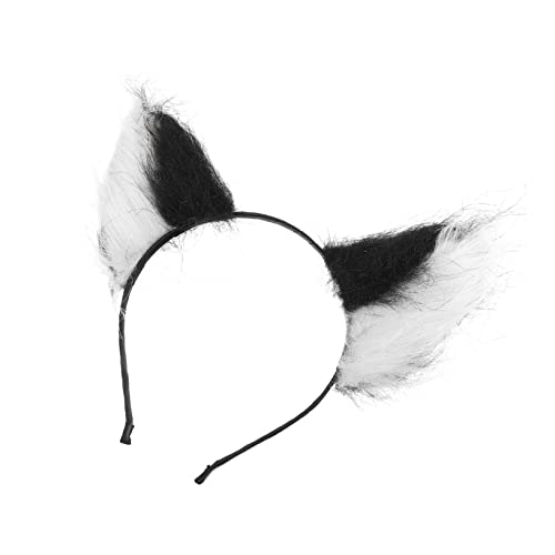 Vaguelly Fuchs Ohren Haarreif Für Cosplay Und Partys Tierisch Schöner Kopfschmuck Für Kostüme Halloween Und Fotoshootings Tier Ohrhaarband Accessoire von Vaguelly