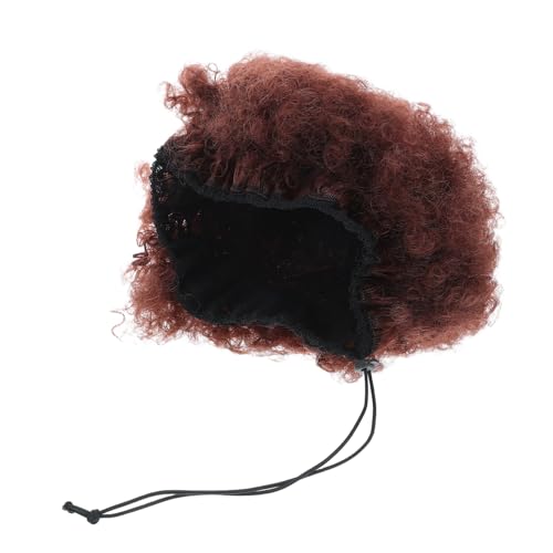 Vaguelly Große Afro Perücke Damen Lang Lockig Fluffy Synthetik Haar Braune Cosplay Halloween Party Afro Curly Wig Vaguelly Große Afro Perücke Damen Lang Lockig Fluffy Synthetik Haar Braune Cosplay Halloween Party Afro Curly Wig von Vaguelly