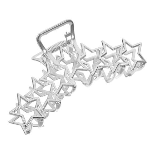 Vaguelly Große Metall Haarspange für Dickes Haar Sternförmige Haarklammer mit Stabilem Griff Minimalistisches Design Eleganter Haarschmuck für Frauen und Lange Haare von Vaguelly