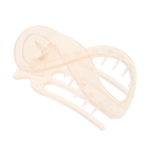 Vaguelly Flache Haarspangen Für Dickes Haar Entenschnabel Haarklammern Gebogene Alligator Haarklammer Volumen Bananenspangen Für Frauen von Vaguelly