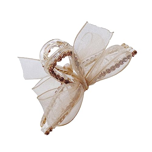 Vaguelly Haarschleifenclips Für Frauen Mit Schleife Haar Klammer Mesh Jaw Clip Haarschmuck Hair Zubehör Vaguelly Haarschleifenclips Für Frauen Mit Schleife Haar Klammer Mesh Jaw Clip Haarschmuck Hair Zubehör von Vaguelly