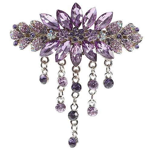 Vaguelly Haarnadel Pailletten Damen Strass Bräute Form Griff Haarspangen Braut Gold Haar Große Haarnadeln Kleine Strass Haarnadeln Hochzeit Braut Haarschmuck Legierung von Vaguelly