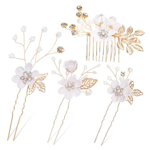 Vaguelly Haarnadeln Blumenhaarnadeln Für Braut Hochzeit Seitenkämme Haarschmuck Haarteile Haarnadeln Für Frauen Hochsteckfrisur-haarschmuck Vaguelly Haarnadeln Blumenhaarnadeln Für Braut Hochzeit Seitenkämme Haarschmuck Haarteile Haarnadeln Für Frauen Hochsteckfrisur-haarschmuck von Vaguelly