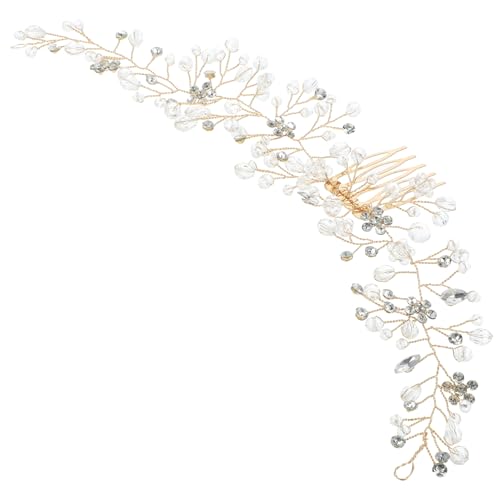 Vaguelly Haarranke Für Hochzeitsfrisuren Mit Strasssteinen Und Kamm Filigranes Design Für Frauen Zart Und Elegant Für Brautkleider Und Anlässe von Vaguelly