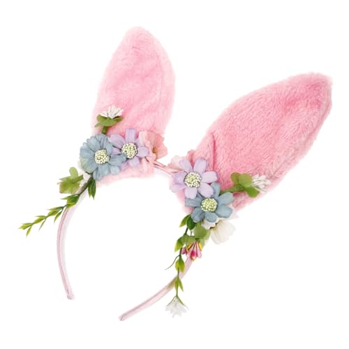 Vaguelly Haarreif Aus Stoff Für Kaninchen Ohren Haarband Party Kopfbedeckung Mit Hasenohr Für Cosplay Und Festivals von Vaguelly