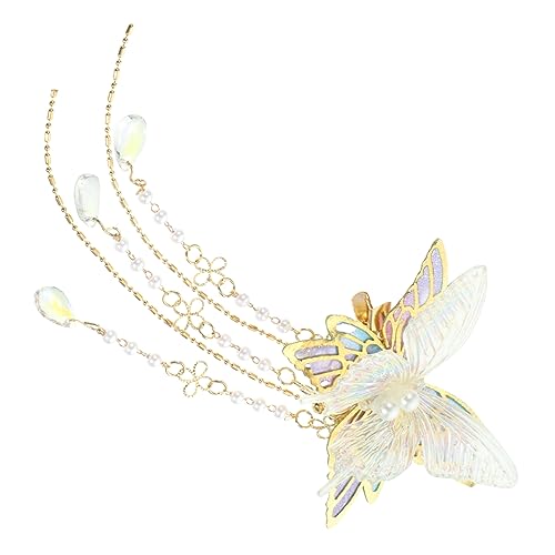 Vaguelly Haarspange Mit Quasten Eleganter Haarclip Für Damen Für Tägliche Nutzung Und Besondere Anlässe Und Rutschfest Vielseitig Einsetzbar Für Verschiedene von Vaguelly