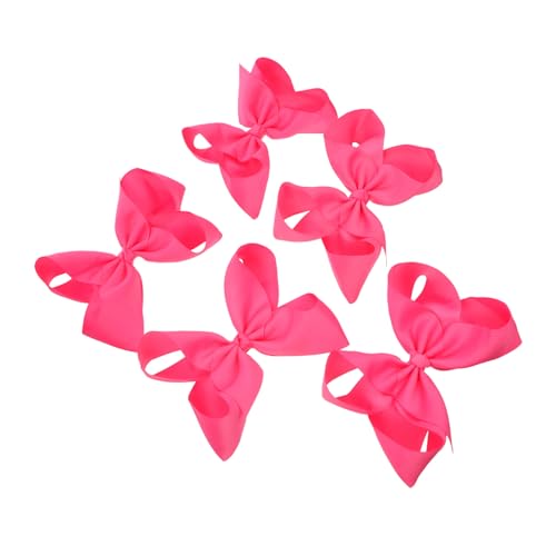 Vaguelly 5stücke Schleifen Haarspangen Junge Mädchen Haarnadeln Haarklammern Aus Hochwertigem Material Für Neugeborene Kleinkinder Mädchen von Vaguelly