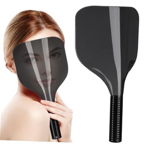 Vaguelly Haarspray-schutz Für Gesicht Bei Friseur Haarschnitt-maske Kunststoff Schwarz Einfach Anzuwenden Gegen von Vaguelly