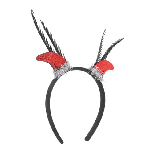 Vaguelly Halloween -haarreifen Mit Hörnern Cosplay-dekoration Für Halloween-partys Fotografie Und Kostüm-events Langlebigem Material Gefertigt von Vaguelly