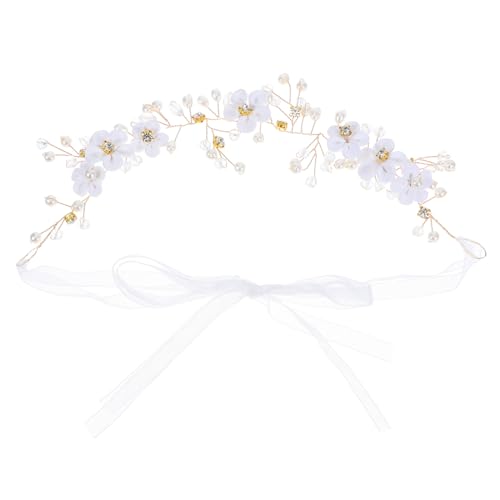 Vaguelly Handgefertigtes Braut-haarband Gold Geflochtenes Hochzeits-accessoire Leichtes Stilvolles Stirnband für Frauen für Fotoshootings und Zeremonien Komfortabler Schmuck für Bräute von Vaguelly