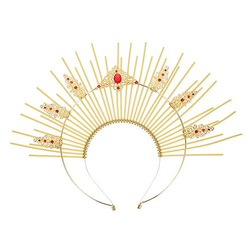 Vaguelly Heiligenschein-kopfschmuck Aus Hochwertigem Schickes Stirnband Für Party Exquisites Haarreif Für Mädchen Diy Mehrzweck-haar-accessoire von Vaguelly
