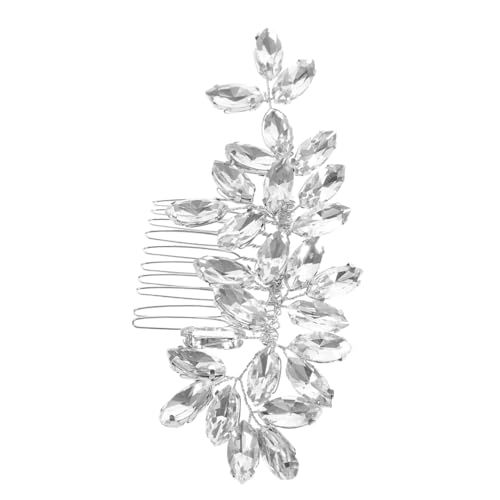Vaguelly Hochzeits-haarkamm Mit Kristallen Eleganter Haarschmuck Für Bräute Glitzernder Haarkamm Für Frauen Praktischer Und Dekorativer Haarkamm Für Feiern Und Besondere Anlässe von Vaguelly