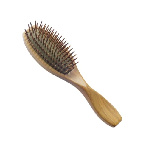 Vaguelly Holzgriff Haarbürste Mit Kissen Sanfte Kopfhautmassage Entwirrt Schmerzfrei Für Haartypen Ergonomisches Design Perfekter Begleiter von Vaguelly