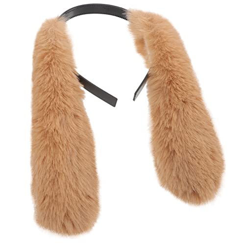 Vaguelly Hasenohren Stirnband Plüsch für Kinder und Erwachsene Osterparty Kostüm Haarband Cosplay Zubehör Angenehm zu Tragen Süßes Design von Vaguelly