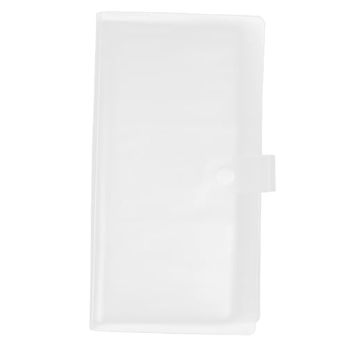 Vaguelly Kartenhalter für Studierende Fächer Organizer aus Material mit Praktischem Verschluss für Visitenkarten Id Karten und Kreditkarten Tragbar und Leicht zu Reinigen von Vaguelly