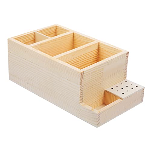 Vaguelly Kasten Schleifkopf Aufbewahrungsbox Halter Koffer Für Nagelbohrer Mit Aufbewahrungsbehälter Organisatoren Polieren Bohrständer Organizer Für Nagelbohrer Maniküre-versorgung Hölzern von Vaguelly