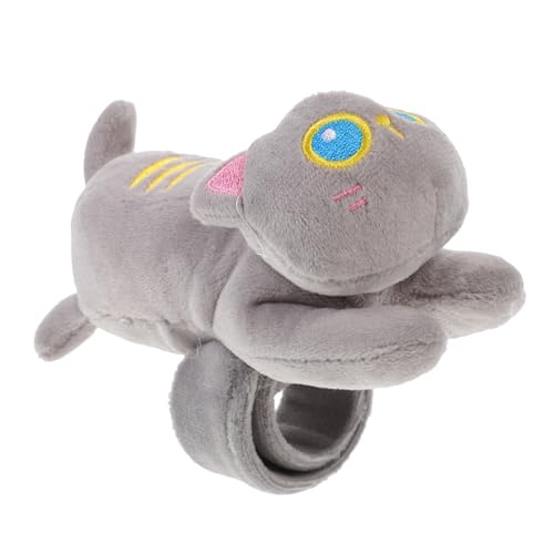 Vaguelly Katzenplüsch Armband für Tierische Slap Armbänder Weiche und Leichte Handgelenkdeko Partyzubehör für Tier Mottopartys von Vaguelly