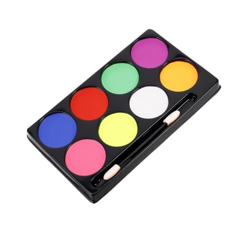 Vaguelly Kids Farben Öl-gesichtsmalerei Palette Strapazierfähiges Makeup Halloween Cosplay Und Partys Einfach Aufzutragen Entfernen Nicht Verschmierend Kreative Körper Und von Vaguelly
