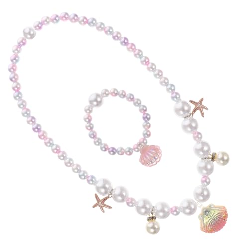 Vaguelly Junge Mädchen Schmuck Mit Halskette Und Armband Für Kleine Mädchen Aus Geeignet Für Partys Fotos Und Alltag von Vaguelly