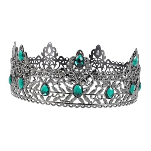 Vaguelly Königliche Krone Für Ballpartyhüte Männerkrone Als Kostümzubehör Für Verkleidungskronen Und Geburtstagskronen von Vaguelly