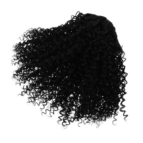 Vaguelly Lange Lockige Pferdeschwanz Extension mit Kordelzug Voluminöse Wellige Haarverlängerung aus Hitzebeständigem Material Einfach Anzubringen für Frauen mit Langem Natürlichem Haar von Vaguelly