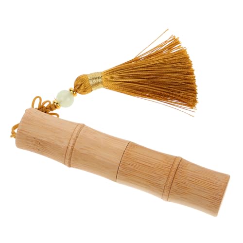 Vaguelly Leerer Lippenstiftbehälter Nachfüllbarer Lip Balm Tube Für - Natürliche Verpackung Mit Quaste Für Und Persönliche Nutzung von Vaguelly