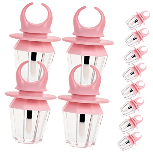 Vaguelly Lippenstifthalter Ringförmige Leere Lipgloss Röhrchen Für Frauen Und Mädchen Für DIY Lippenbalsam Und Feuchtigkeitslipgloss von Vaguelly