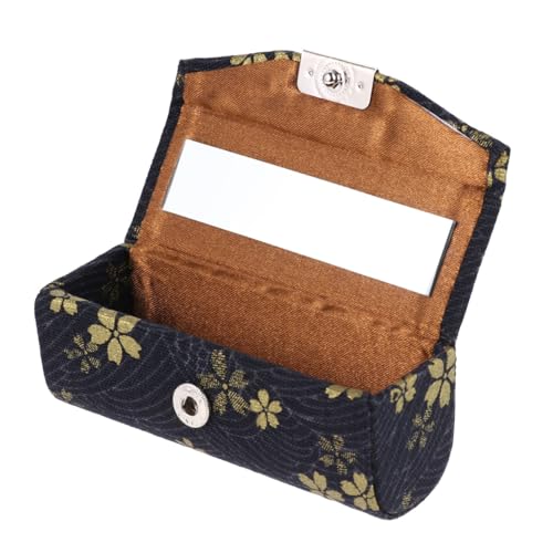 Vaguelly Lipstick Storage Box Lippenstift etui mit Elegantem Kirschblütenmuster Langlebig und Leicht zu Reinigen als Geschenkbox für Damen Stilvoller Organizer für Zuhause und Makeup Shop von Vaguelly