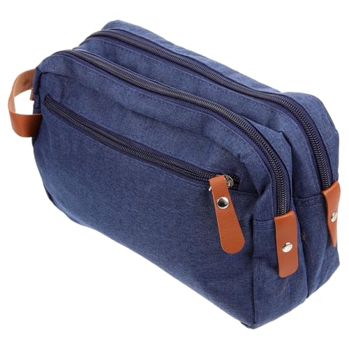 Vaguelly Durchsichtige Kulturtasche Für Herren Reise-Aufbewahrungstasche Kulturbeutel Mit Weitem Eingang Organizer-Tasche Für Kosmetika Und Toilettenartikel Kompakt Und Leicht Für von Vaguelly