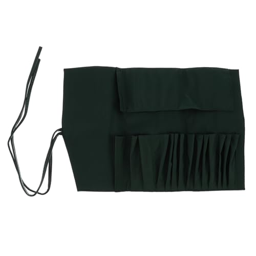 Vaguelly Pinseltasche Zum Aufbewahren Von Make-up Pinseln Schminkpinseltasche Mit Halter Wasserabweisend Und Kratzfest Für Schreibwaren Und Stifte von Vaguelly