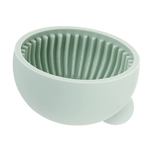 Vaguelly Make-up Pinsel reiniger Make-up-Pinselhalter automatisch Makeup brush cleaner Makeup brush cleaning pad Waschschüssel für Make-up-Pinsel Kissen sauber bürsten Kieselgel Green von Vaguelly